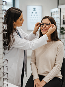 Vision insurance consultation